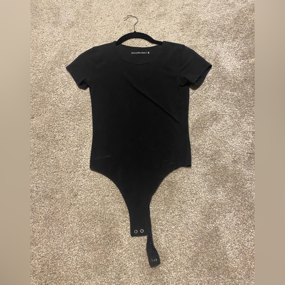 Black Abercrombie Bodysuit